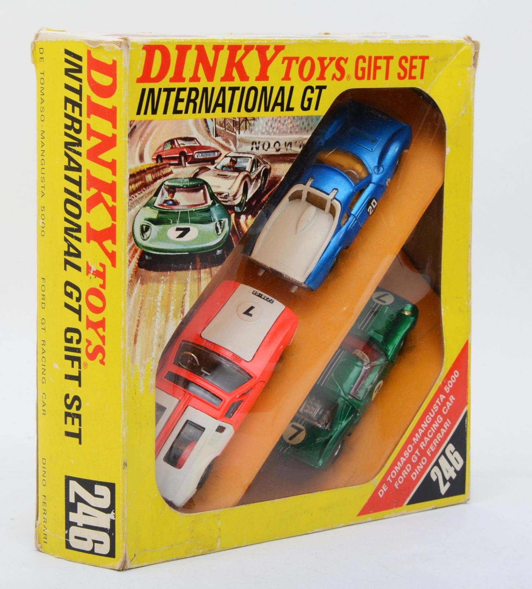 Dinky Toys - A boxed Dinky 246 International GT Gift Set, to include De Tomaso Mangusta 5000, a Ford - Image 2 of 3