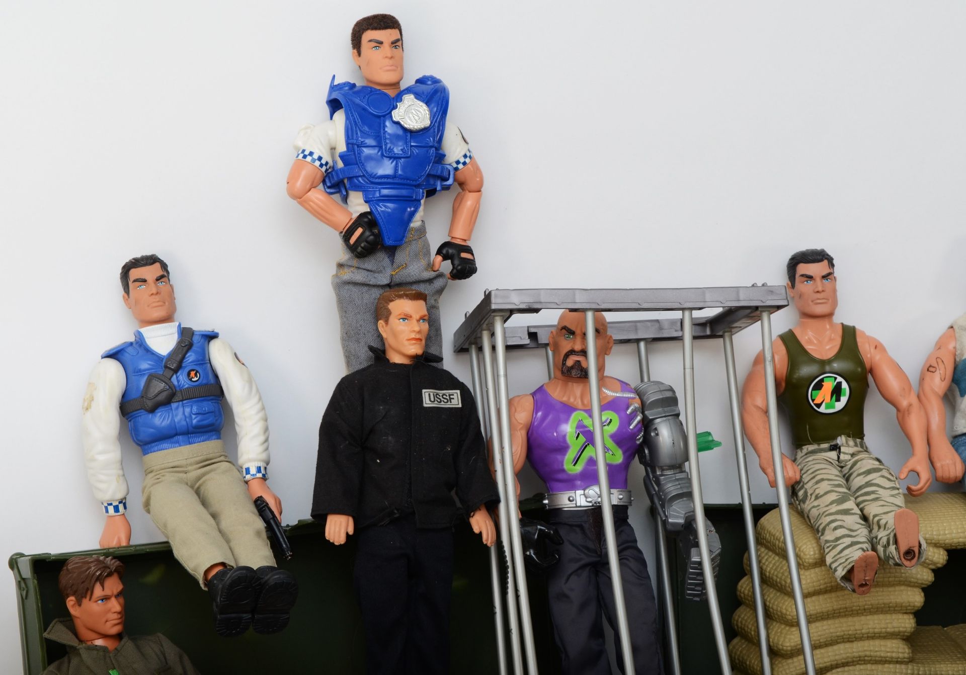 Action Men and accessories, including Action Man figures various dates and hair types, spare - Image 2 of 2