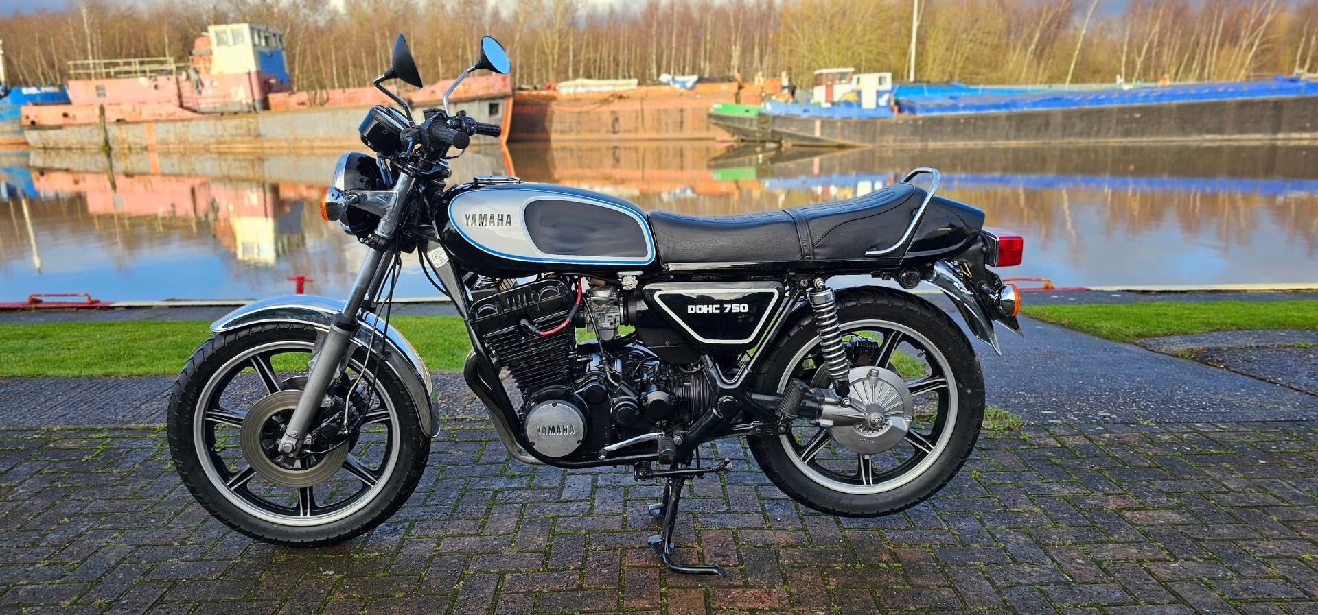 1980 Yamaha XS750, 747cc. Registration number EYN 603V. Frame number 1T5-008417. Engine number 1T5- - Image 2 of 14