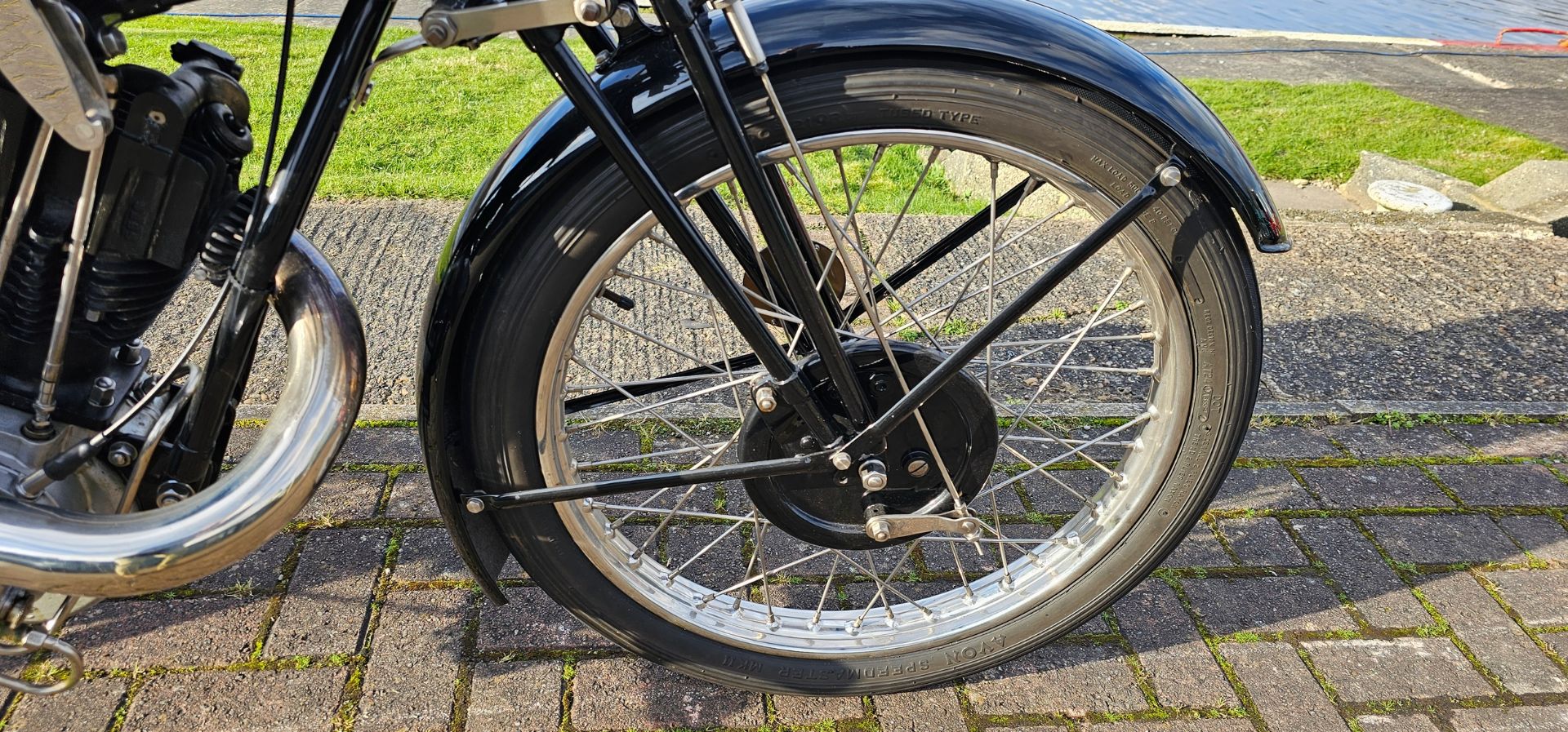 1930 Cotton Blackburne, 350cc. Registration number VE 3547. Frame number 5407. Engine number CVA - Bild 7 aus 20