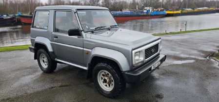 1994 Daihatsu Fourtrak Independent TDS, 2,765cc. Registration number L545 AAT. VIN number