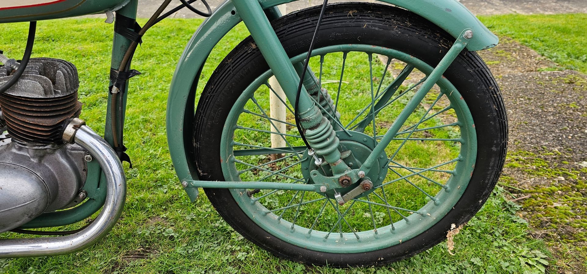 C.1953 BSA Bantam D1, 125cc. Registration number not registered. Frame number not found. Engine - Image 7 of 12