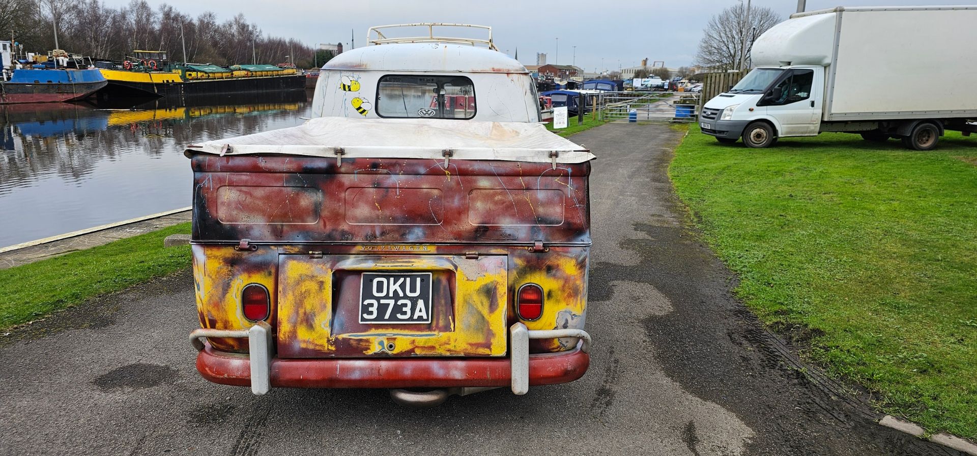 1963 VW T2 Split Screen double cab pick up, 1641cc. Registration number OKU 373A. Chassis number - Image 6 of 36