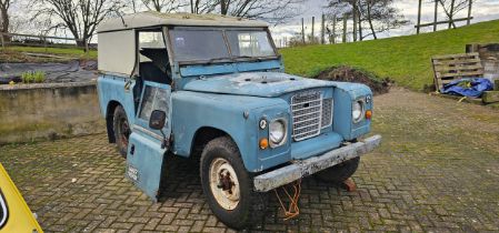 C.1971-75 Land Rover Series III, 88", 2250cc diesel. Registration number not registered. Chassis