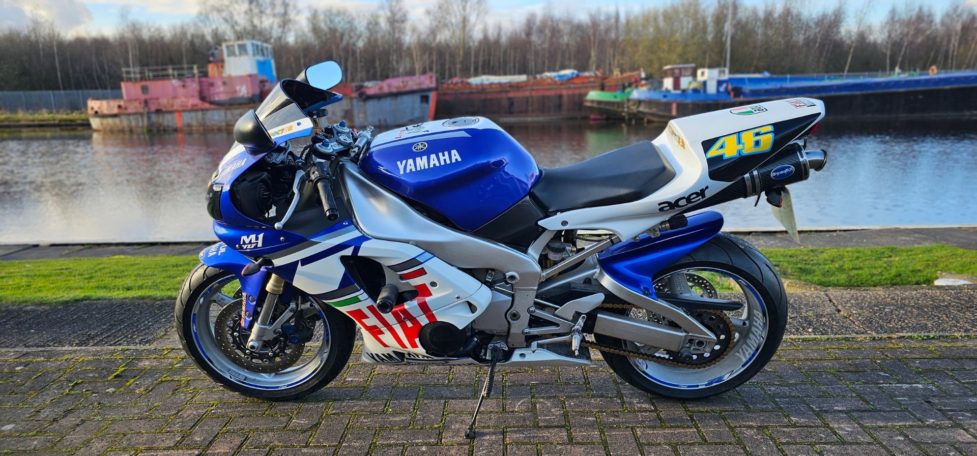 1998 Yamaha YZF-R1, 998cc. Registration number S280 ABB. Frame number JYARN0110000007496. Engine - Bild 2 aus 14