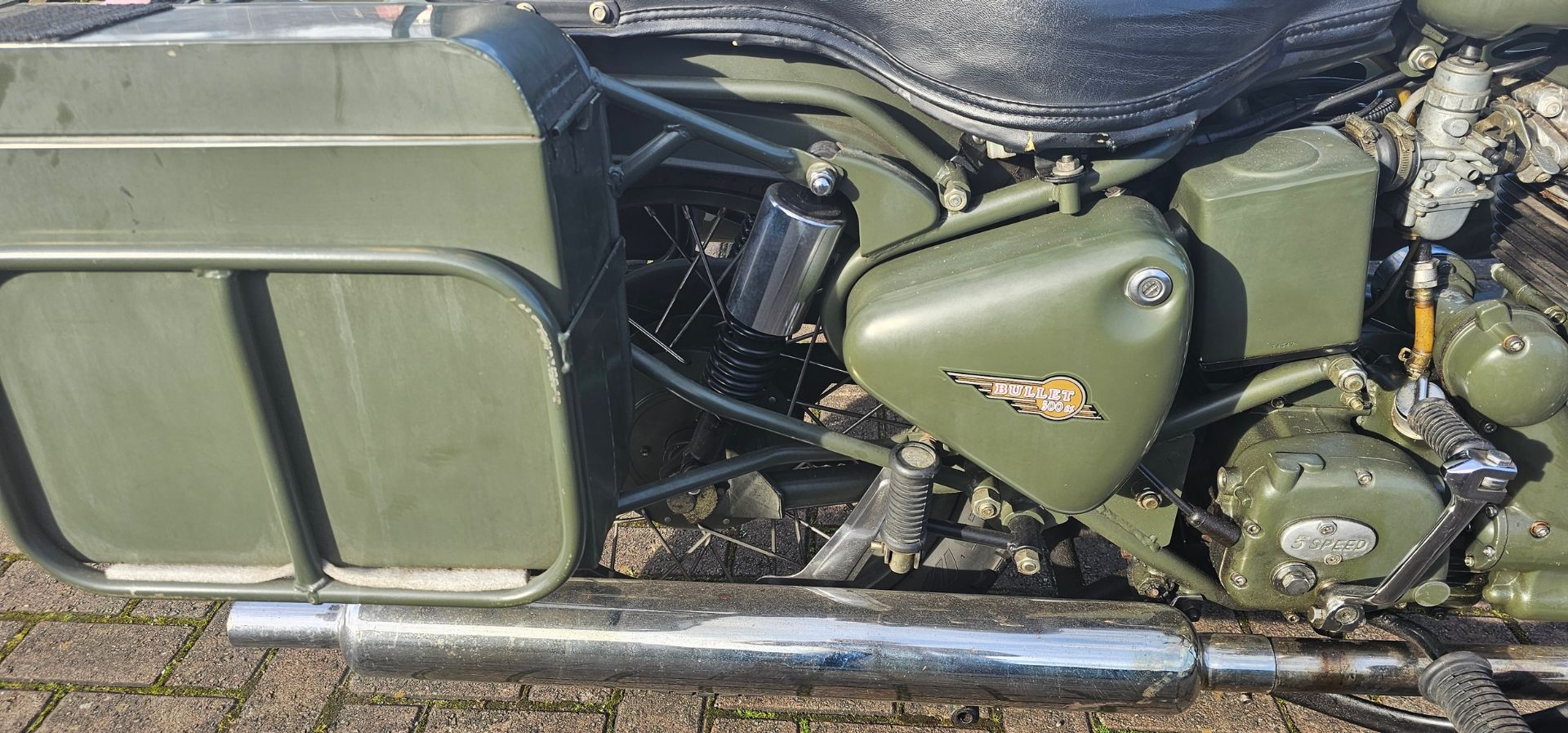 1937 Norton WD16H New Zealand Army, 490cc. Registration number TXS 655 (non transferrable). Frame - Image 8 of 19