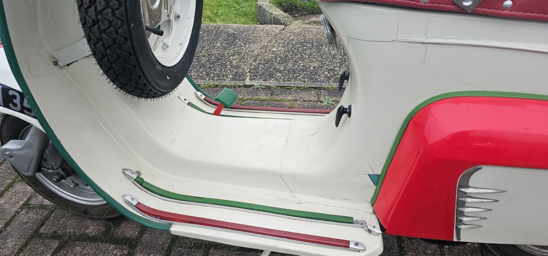 1971 Lambretta J50, 50cc. Registration number EKH 355J (non transferrable). Frame number 50DL - Image 9 of 17