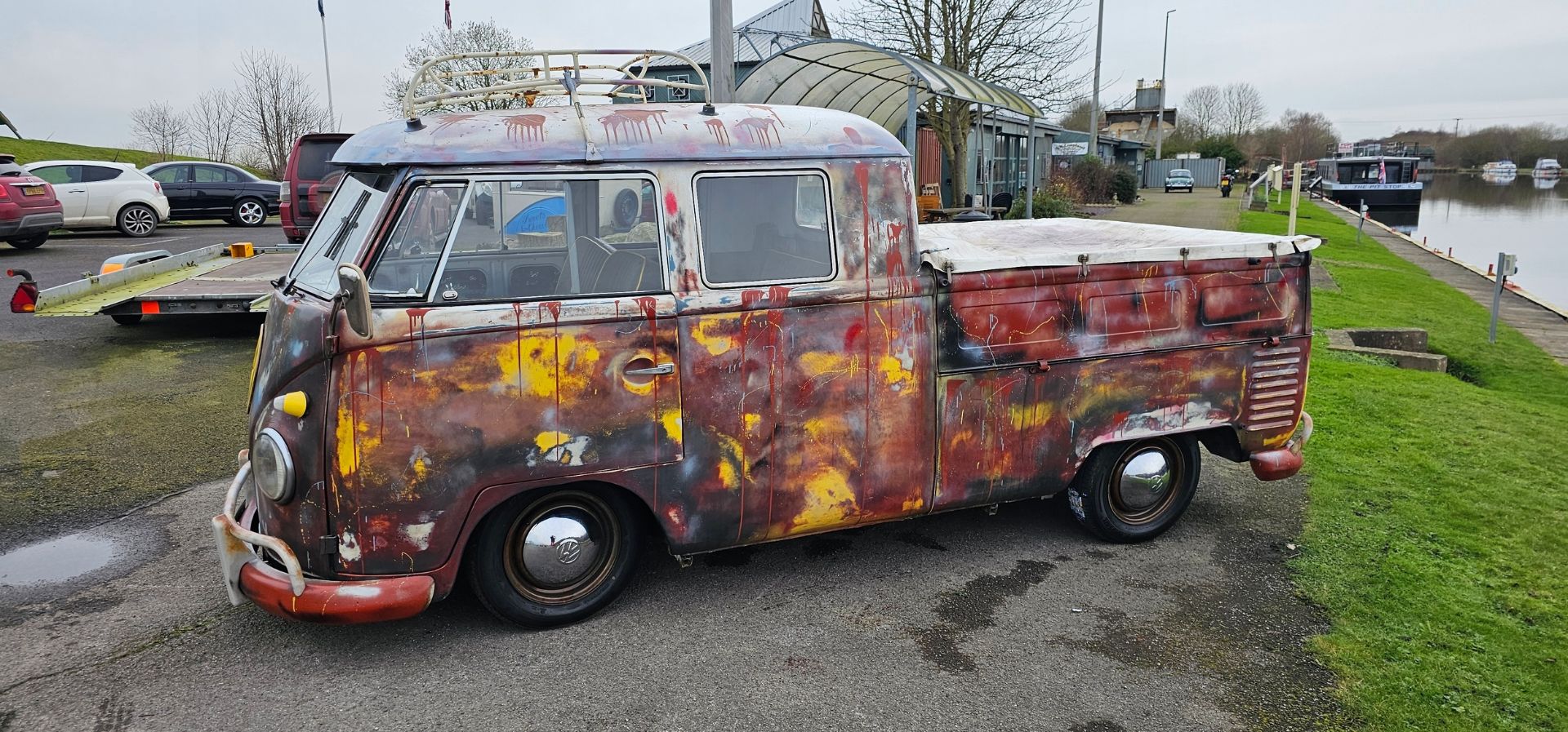 1963 VW T2 Split Screen double cab pick up, 1641cc. Registration number OKU 373A. Chassis number - Image 5 of 36