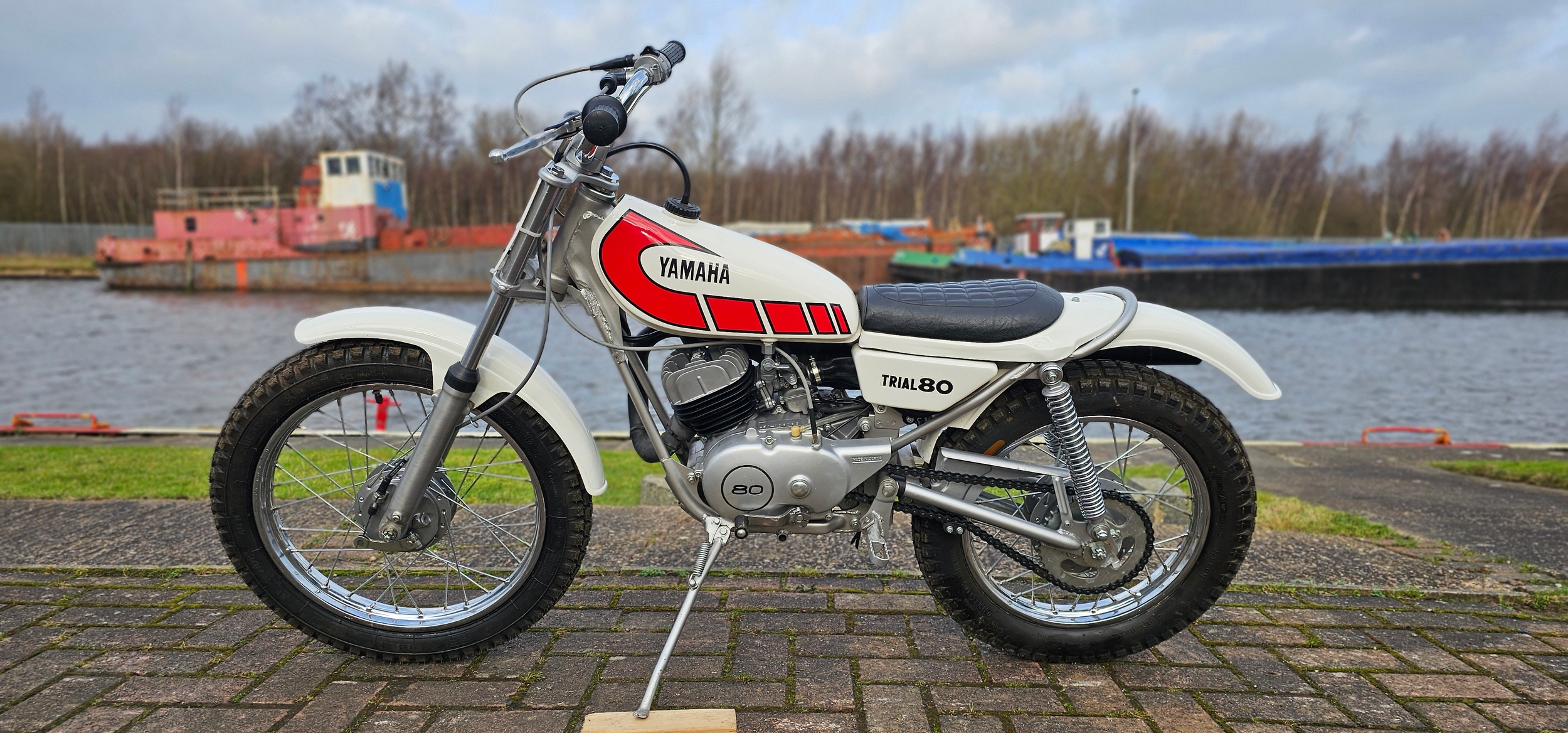 c.1975 Yamaha TY80B, 72cc. Registration number not registered. Frame number 451-108095. Engine - Image 2 of 14