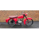 1958 Excelsior Consort, 98cc. Registration number DAS 984 (non transferrable). Frame number F652037.