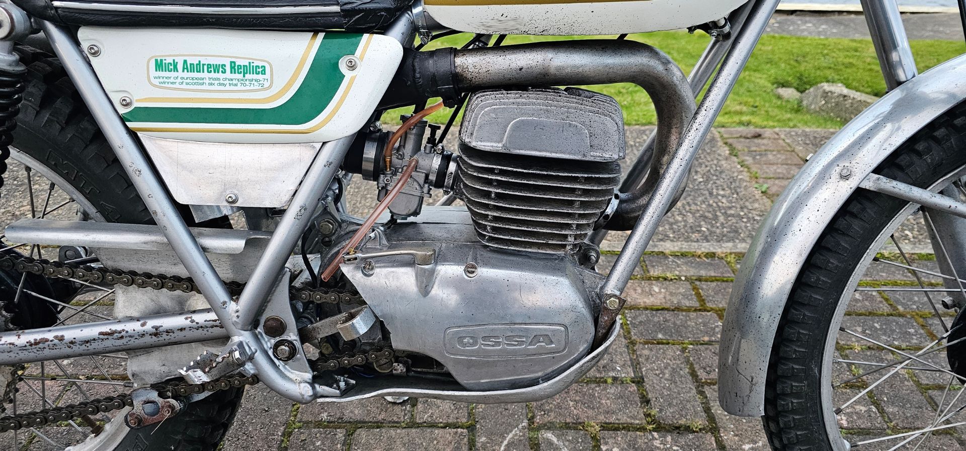 c. 1975 Ossa MAR, 244cc. Registration number not registered. Frame number B231726. Engine number - Bild 5 aus 12