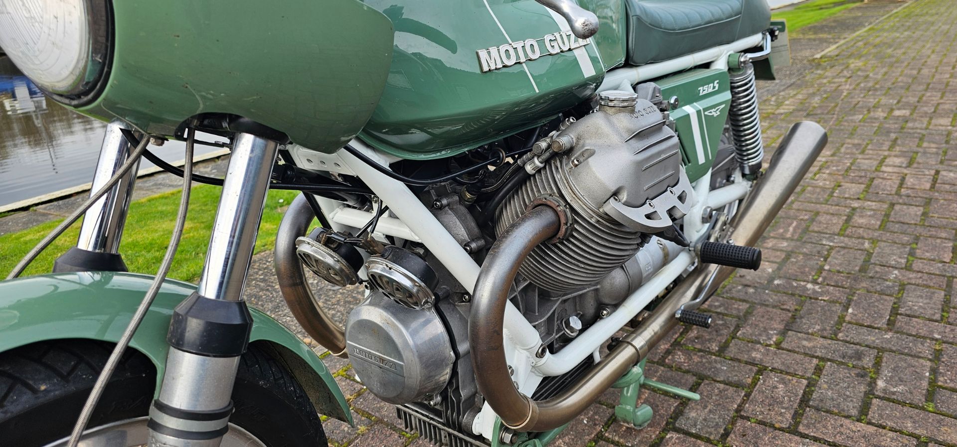 1974 Moto Guzzi 750S. Registration number ANW 571M. Frame number VK111155. Engine number VK034001. - Image 13 of 18