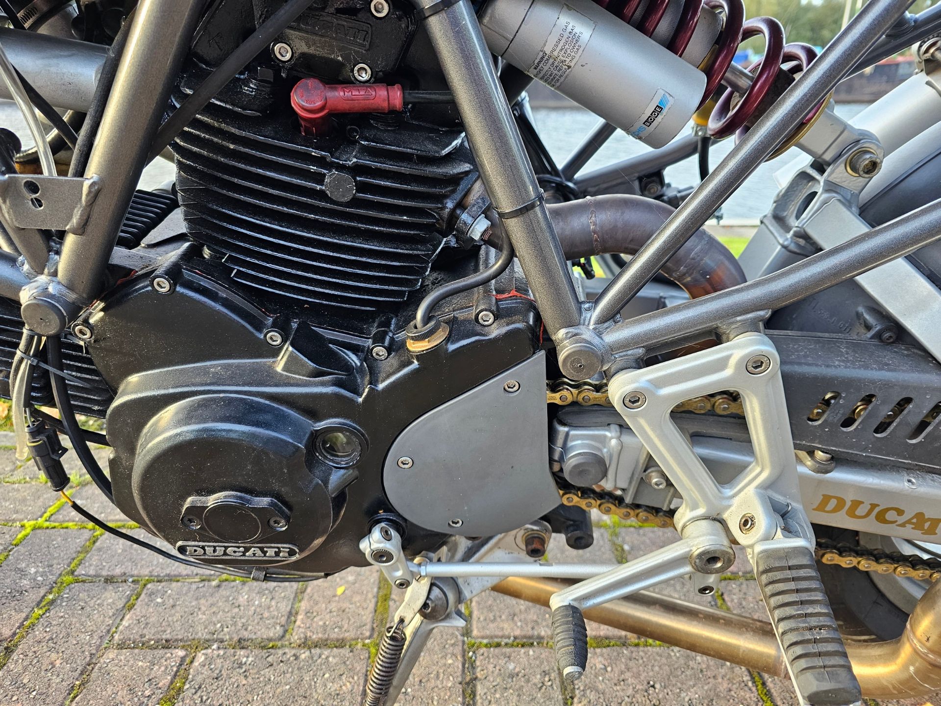 1998 Ducati 600SS, 600cc. Registration number R986 DVM. Frame number not found. Engine number not - Image 9 of 11