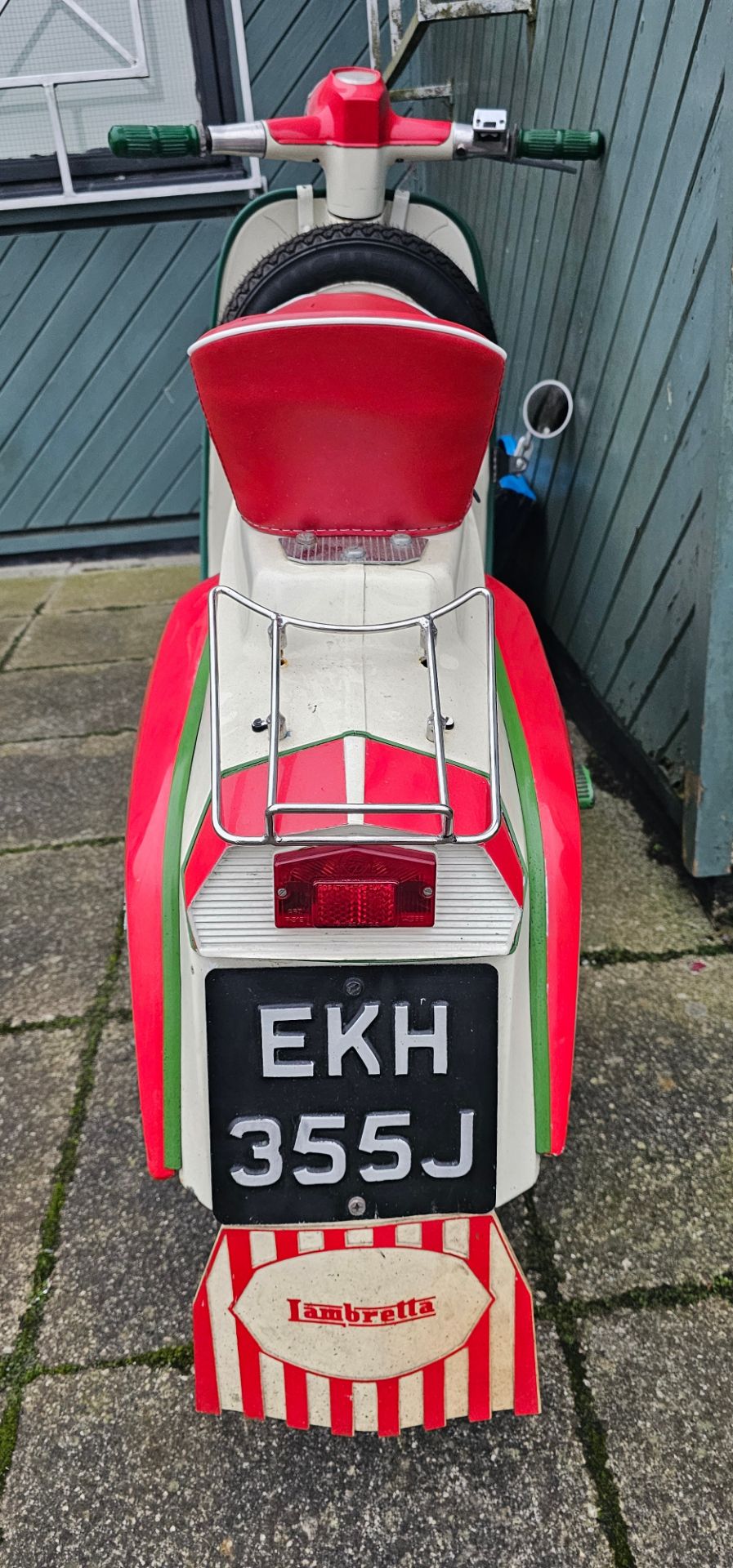 1971 Lambretta J50, 50cc. Registration number EKH 355J (non transferrable). Frame number 50DL - Image 17 of 17