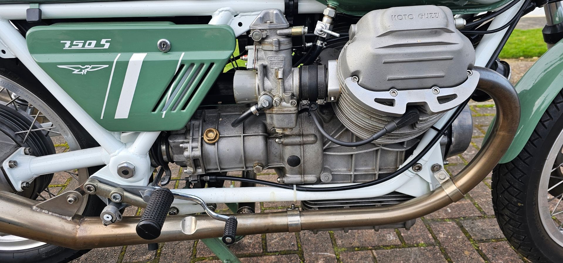 1974 Moto Guzzi 750S. Registration number ANW 571M. Frame number VK111155. Engine number VK034001. - Image 6 of 18