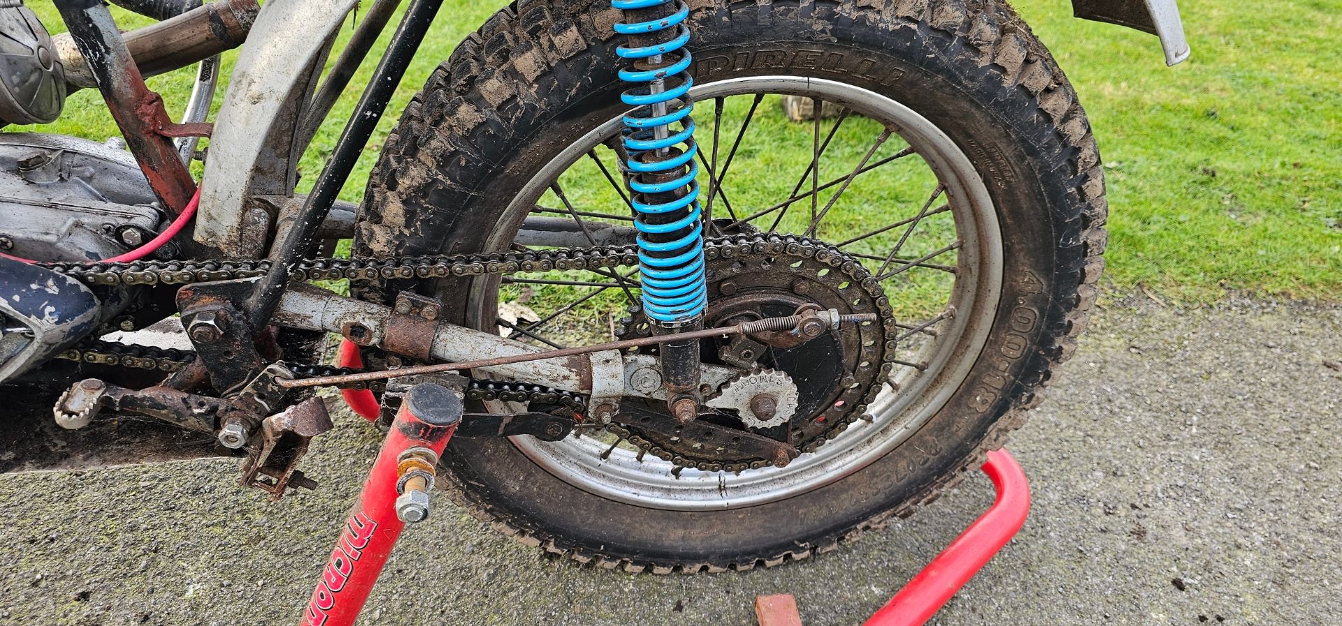 c.1957/65 BSA Bantam trials 175cc project. Registration number not registered. Frame number CD3 - Bild 8 aus 11