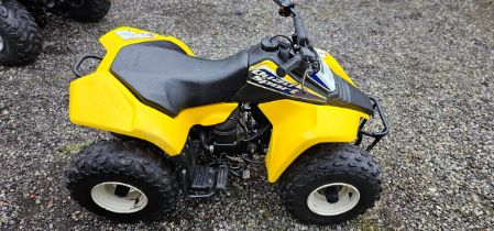 c.1990's Suzuki LT80 quadbike. Registration number not registered, Frame number not found. Engine