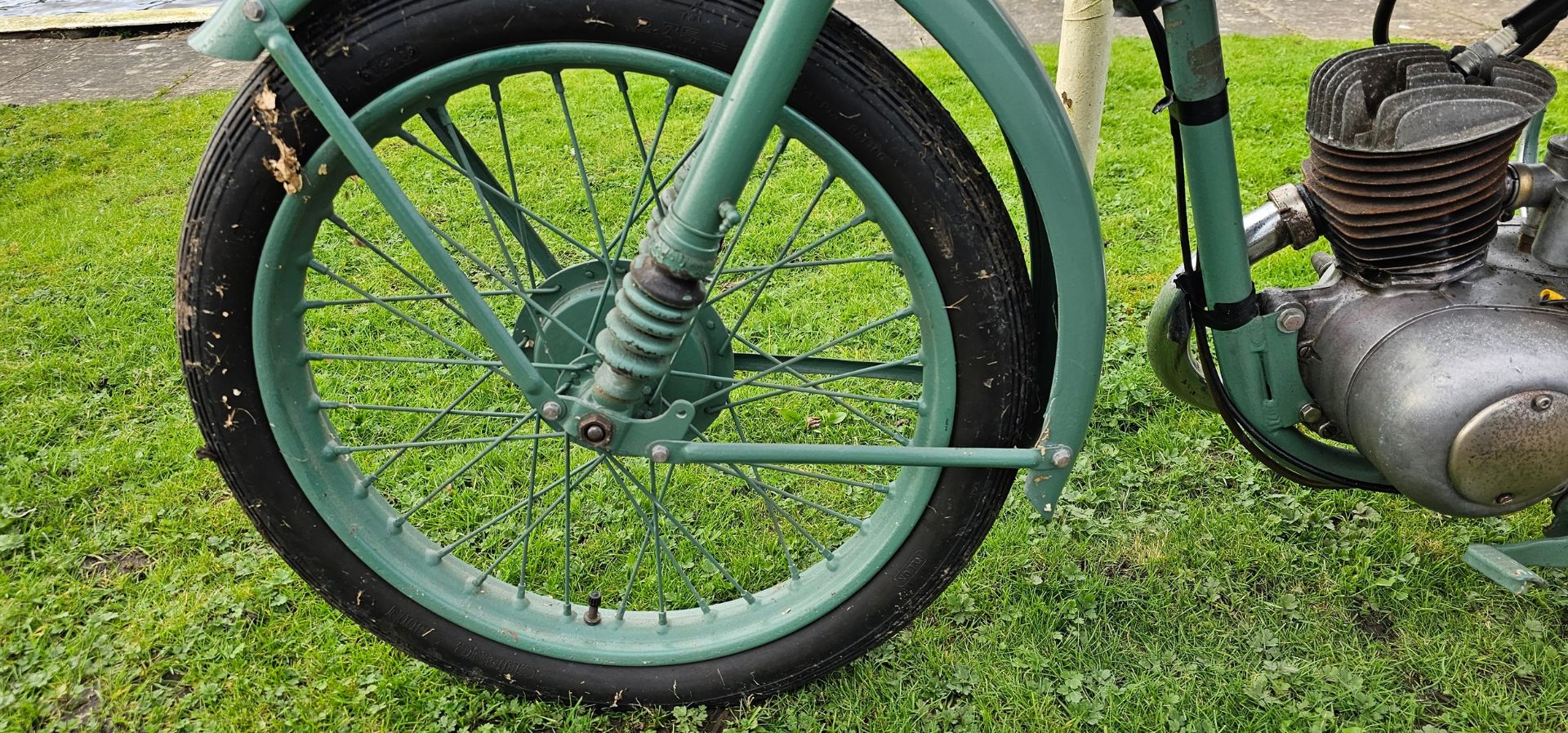 C.1953 BSA Bantam D1, 125cc. Registration number not registered. Frame number not found. Engine - Image 8 of 12