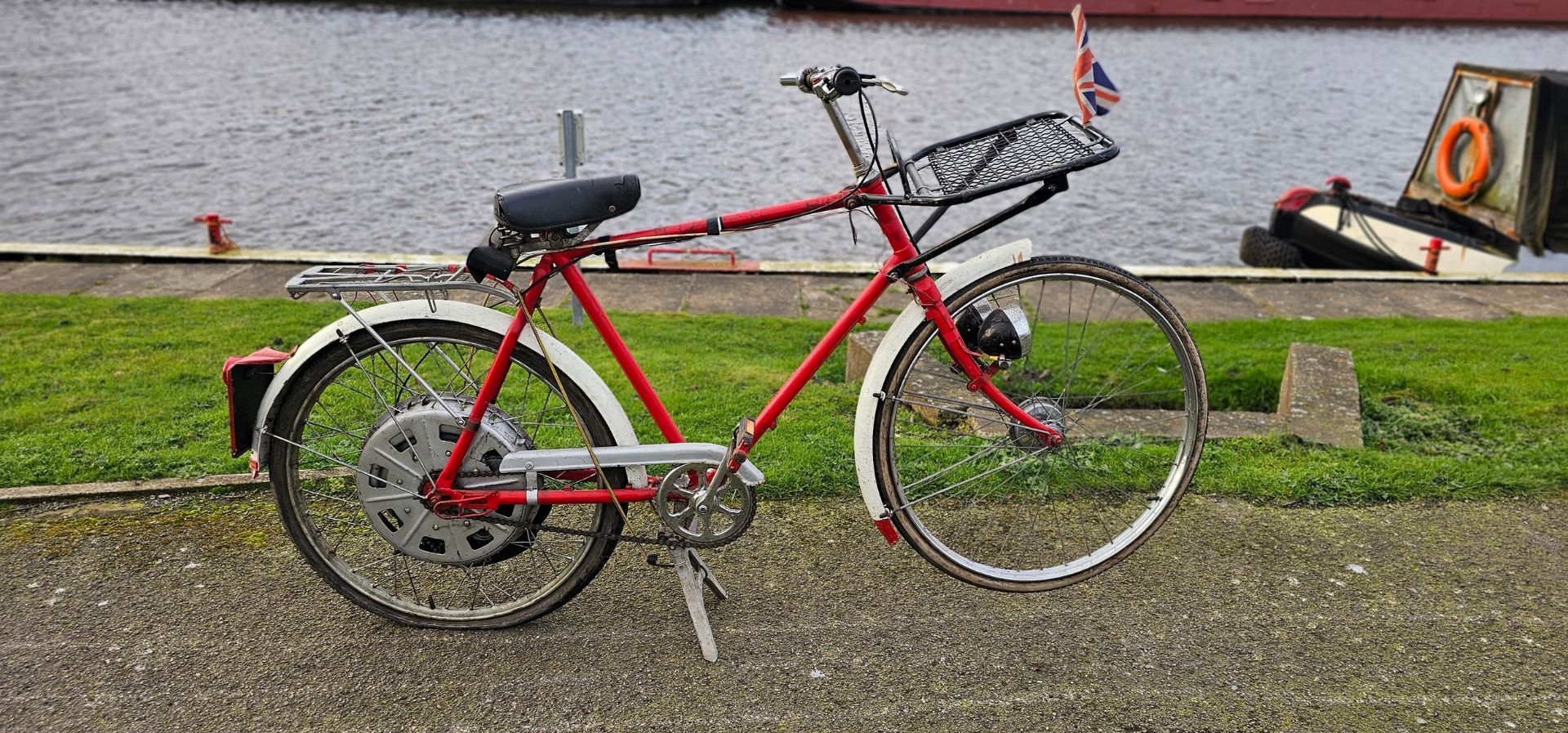 c. 1960 BSA Winged Wheel postman's bicycle. There is no paperwork with this machine