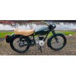 1958 DMW Mk8, 197cc. Registration number TSV 319 (non transferrable). Frame number 8H335B. Engine