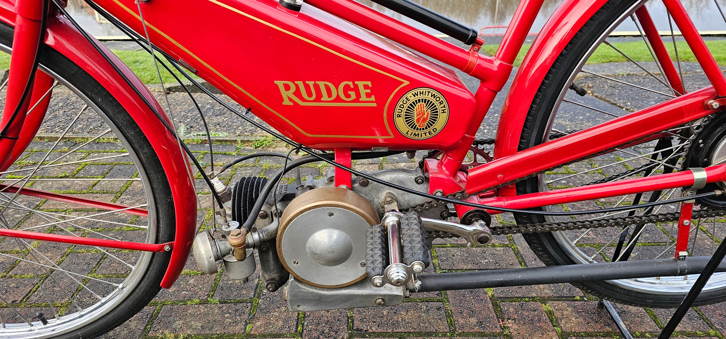 1940 Rudge Autocycle, 98cc. Registration number OFO 180 (non transferrable). Frame number 3031. - Image 13 of 13