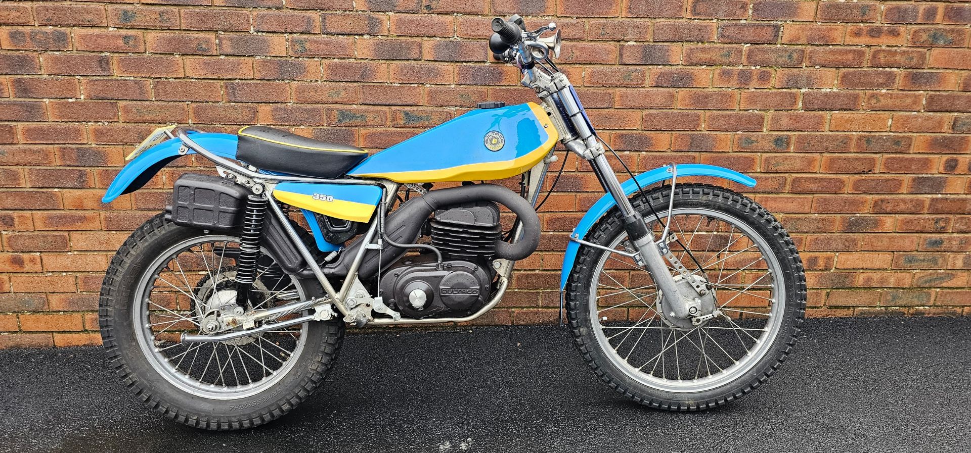 1978 Bultaco Sherpa T, 340cc. Registration number YGY 254S. Frame number JB 19900686. Engine