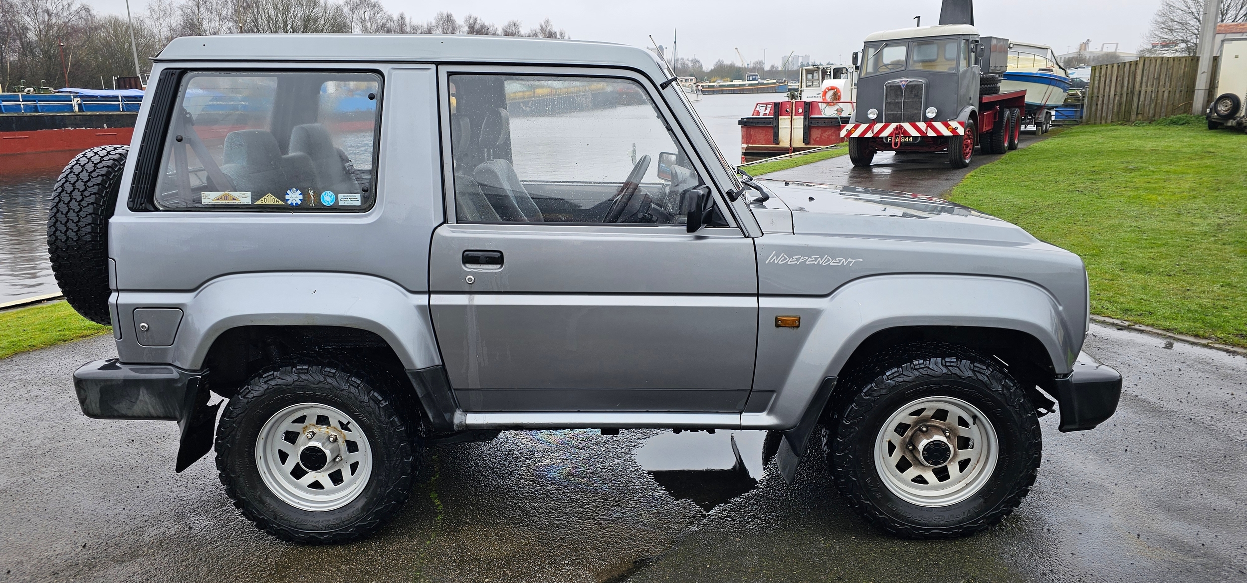 1994 Daihatsu Fourtrak Independent TDS, 2,765cc. Registration number L545 AAT. VIN number - Image 3 of 14