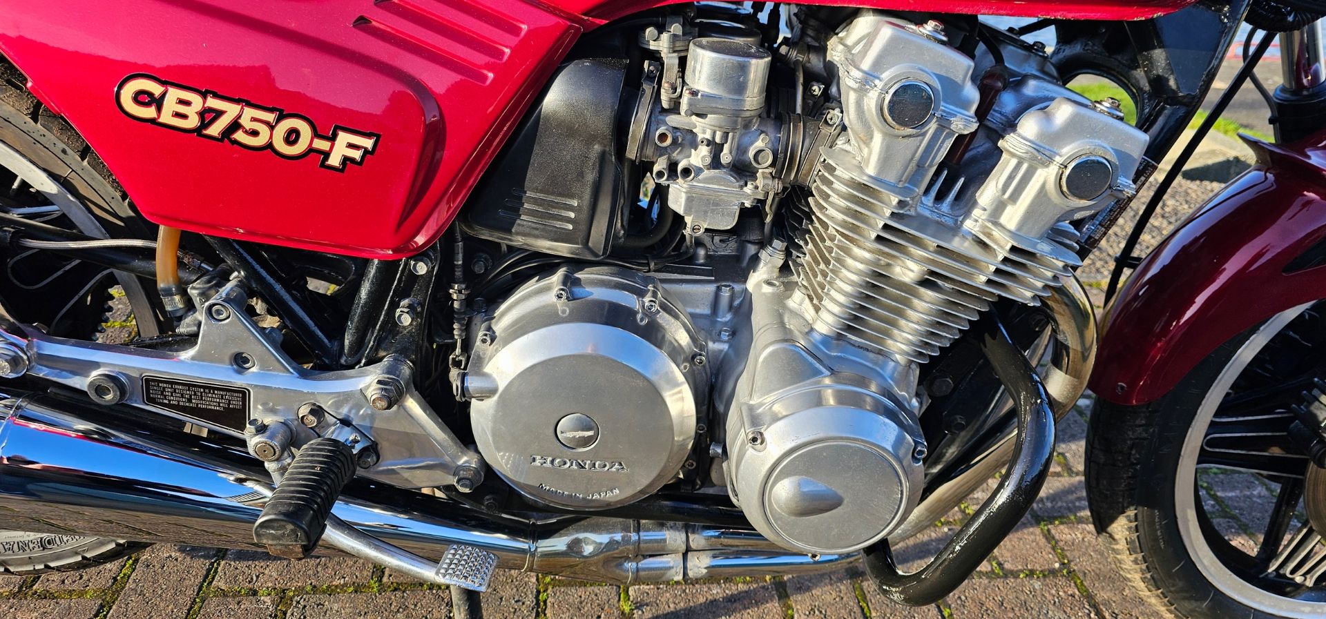 1983 Honda CB750F, 748cc. Registration number UKY 12Y. Frame number RC04 2211951. Engine number - Image 5 of 13