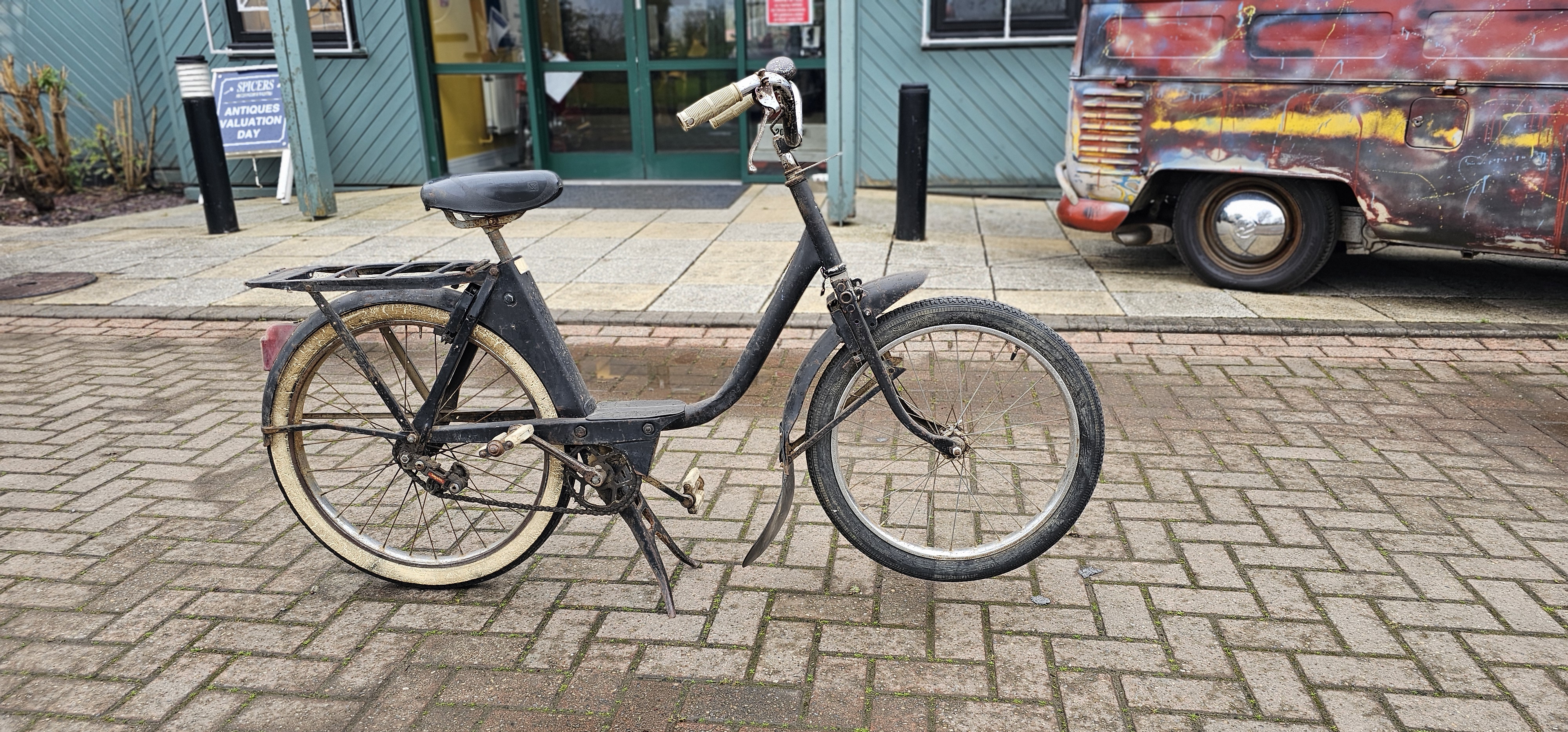 A VeloSolex 2200 rolling chassis, no engine or paperwork