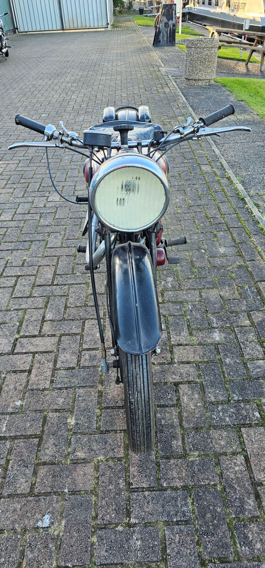 c.1939 BSA Silver Star, B24, 350cc. Registration number WYJ 594 (Non transferrable). Frame number - Image 3 of 13