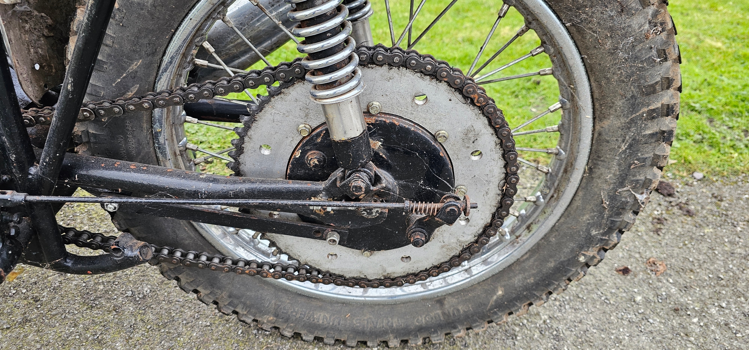 1949 BSA Gold Star trials 350cc. Registration number 257 XUH. Frame number ZB31 COM 109. Engine - Bild 10 aus 13