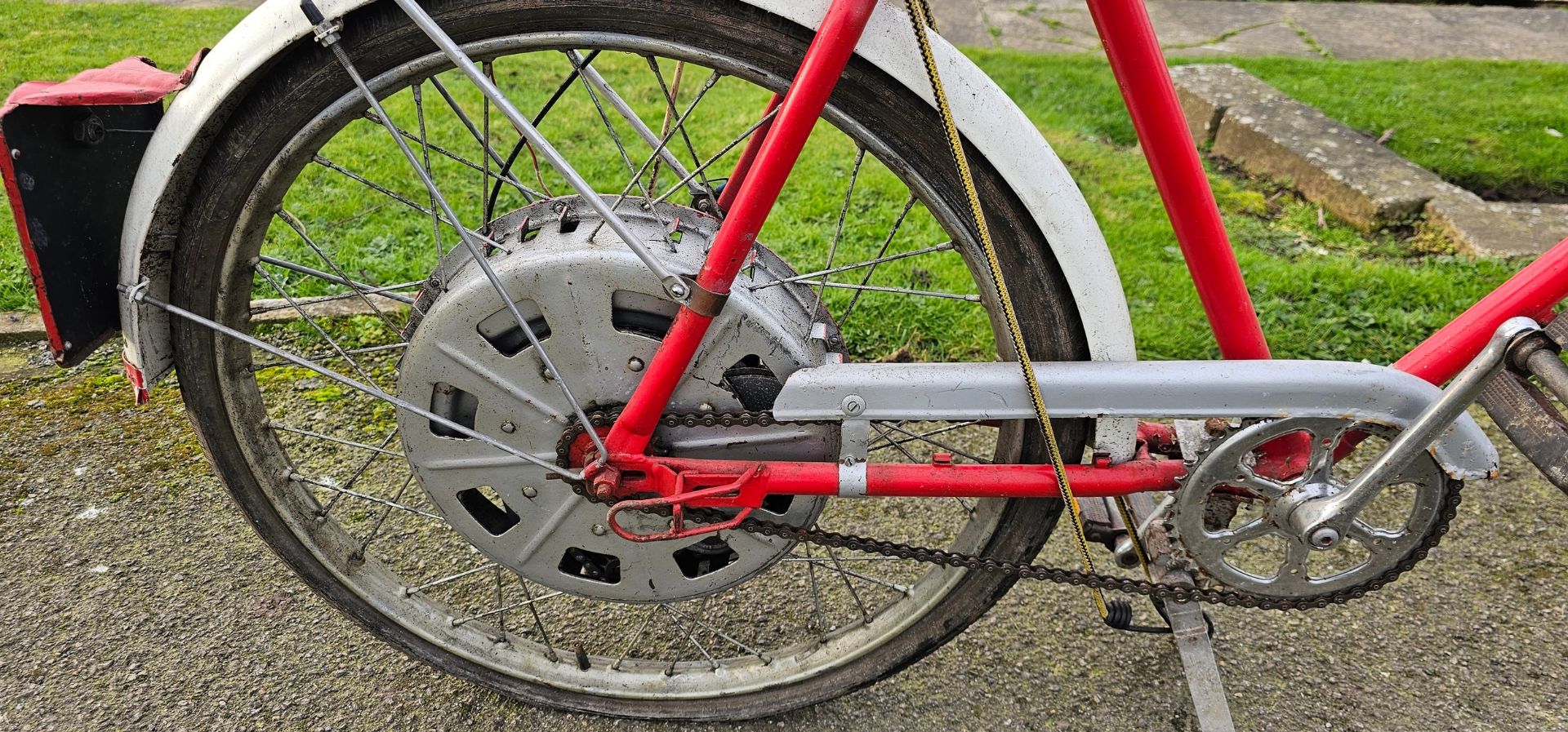 c. 1960 BSA Winged Wheel postman's bicycle. There is no paperwork with this machine - Image 3 of 7