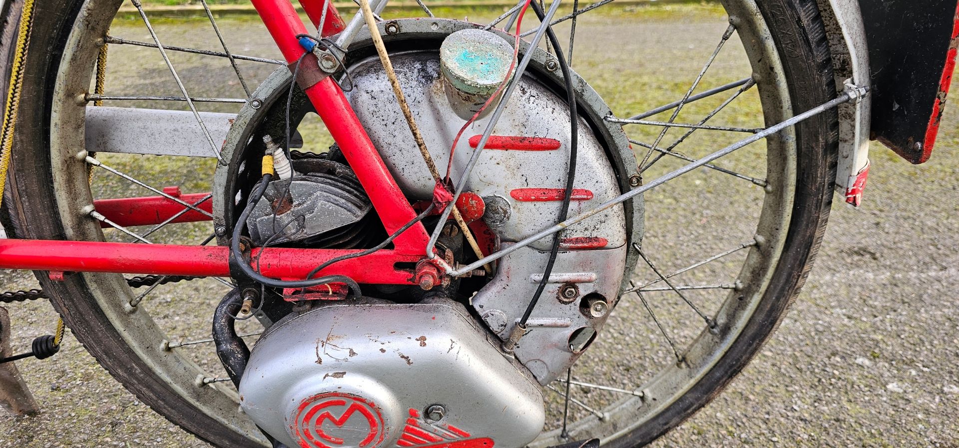 c. 1960 BSA Winged Wheel postman's bicycle. There is no paperwork with this machine - Bild 7 aus 7