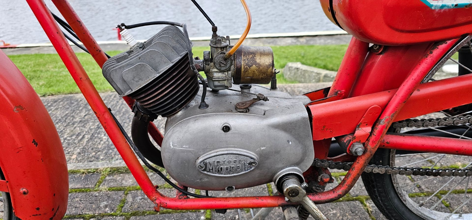 1957 FMB Telaimotor, 47cc. Registration number not registered. Frame number FMB 3PS *2329*. Engine - Bild 9 aus 12