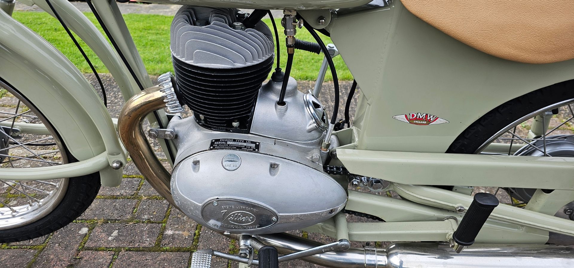 1955 DMW Cortina, 225cc. Registration number 647 UYR. Frame number 2/P/342. Engine number - Image 9 of 11