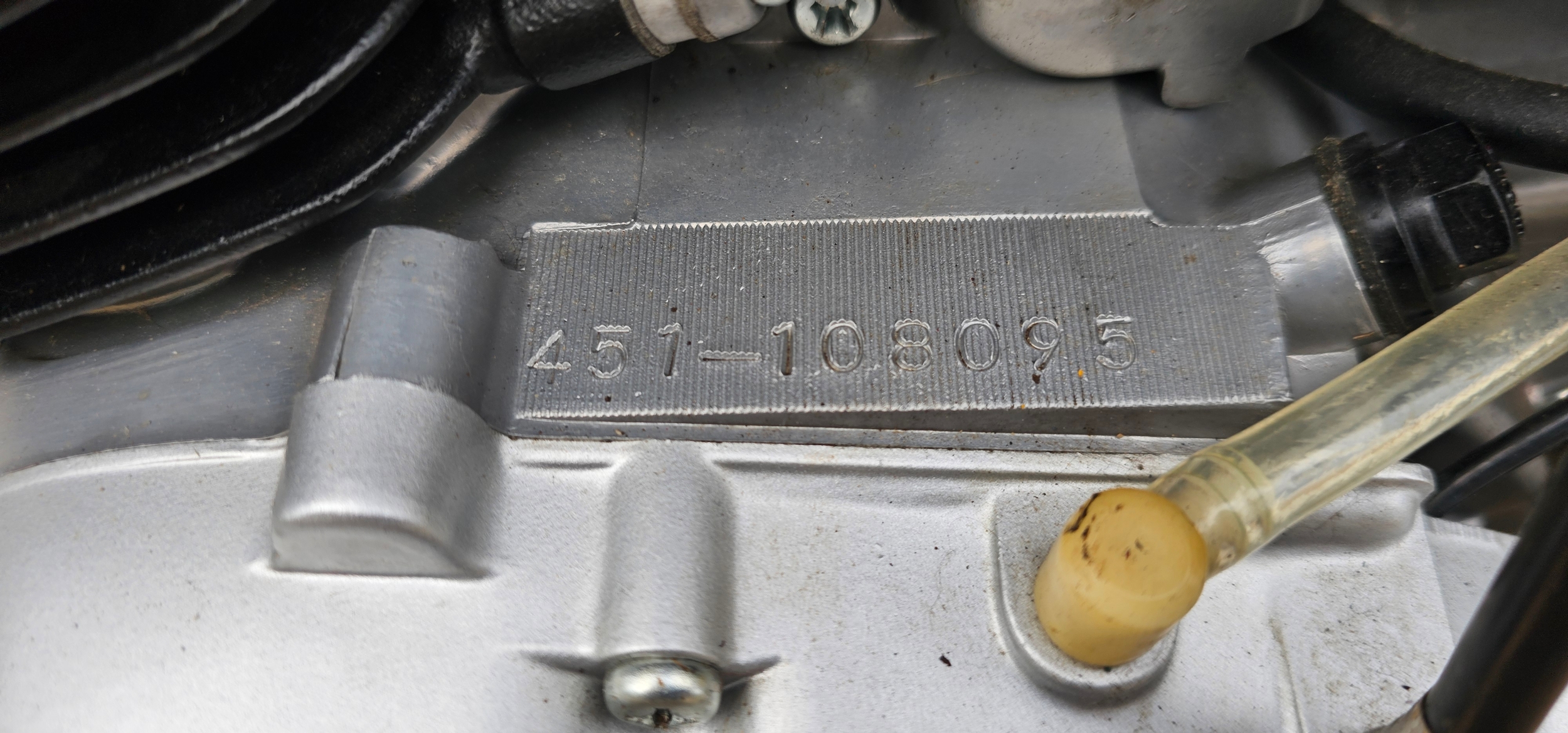 c.1975 Yamaha TY80B, 72cc. Registration number not registered. Frame number 451-108095. Engine - Image 14 of 14