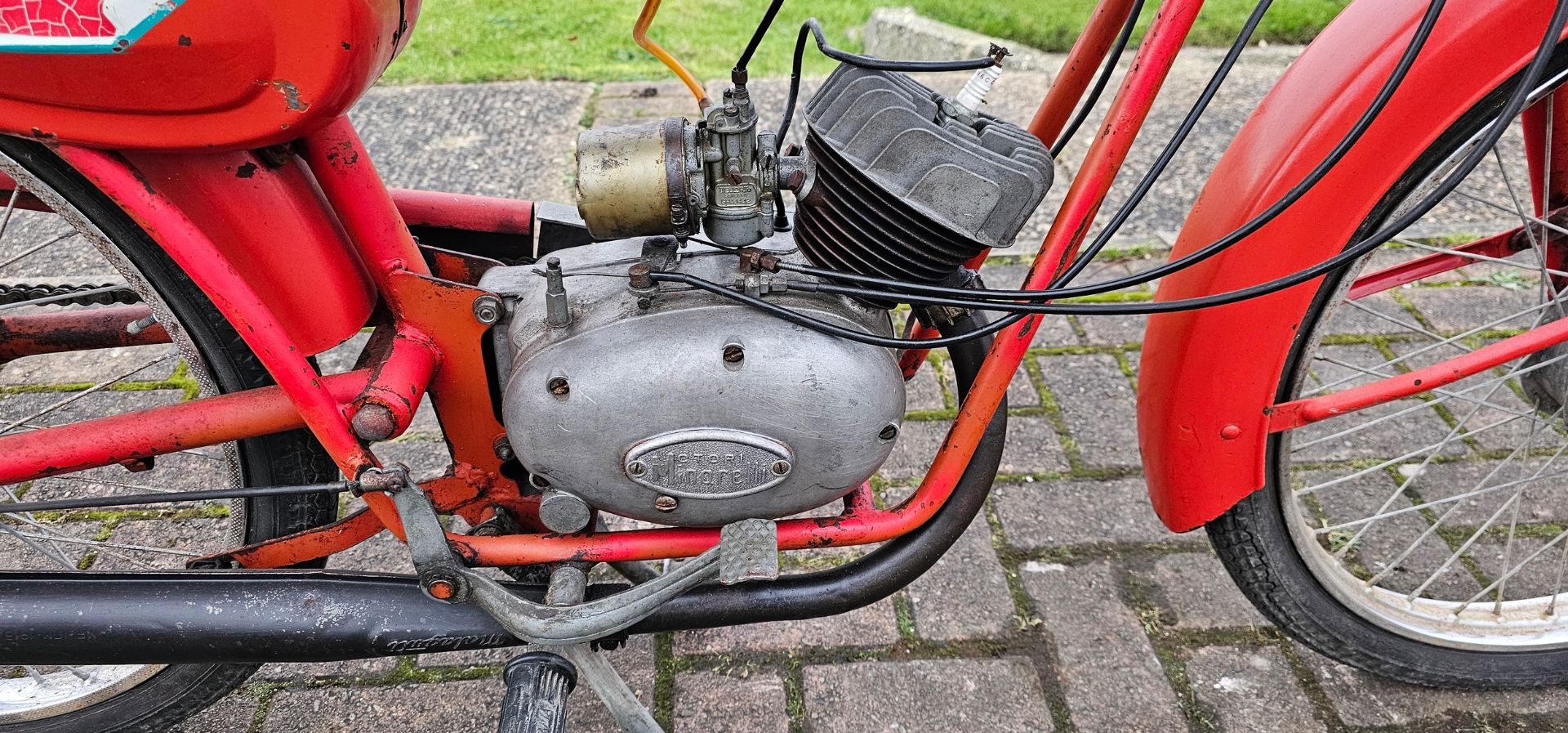 1957 FMB Telaimotor, 47cc. Registration number not registered. Frame number FMB 3PS *2329*. Engine - Bild 6 aus 12
