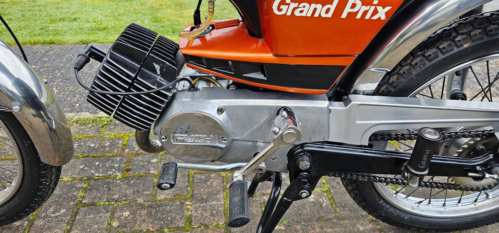 1977 Puch M50 Grand Prix, 49cc. Registration number UAL 544R. Frame number 2101-406. Engine number - Bild 9 aus 12