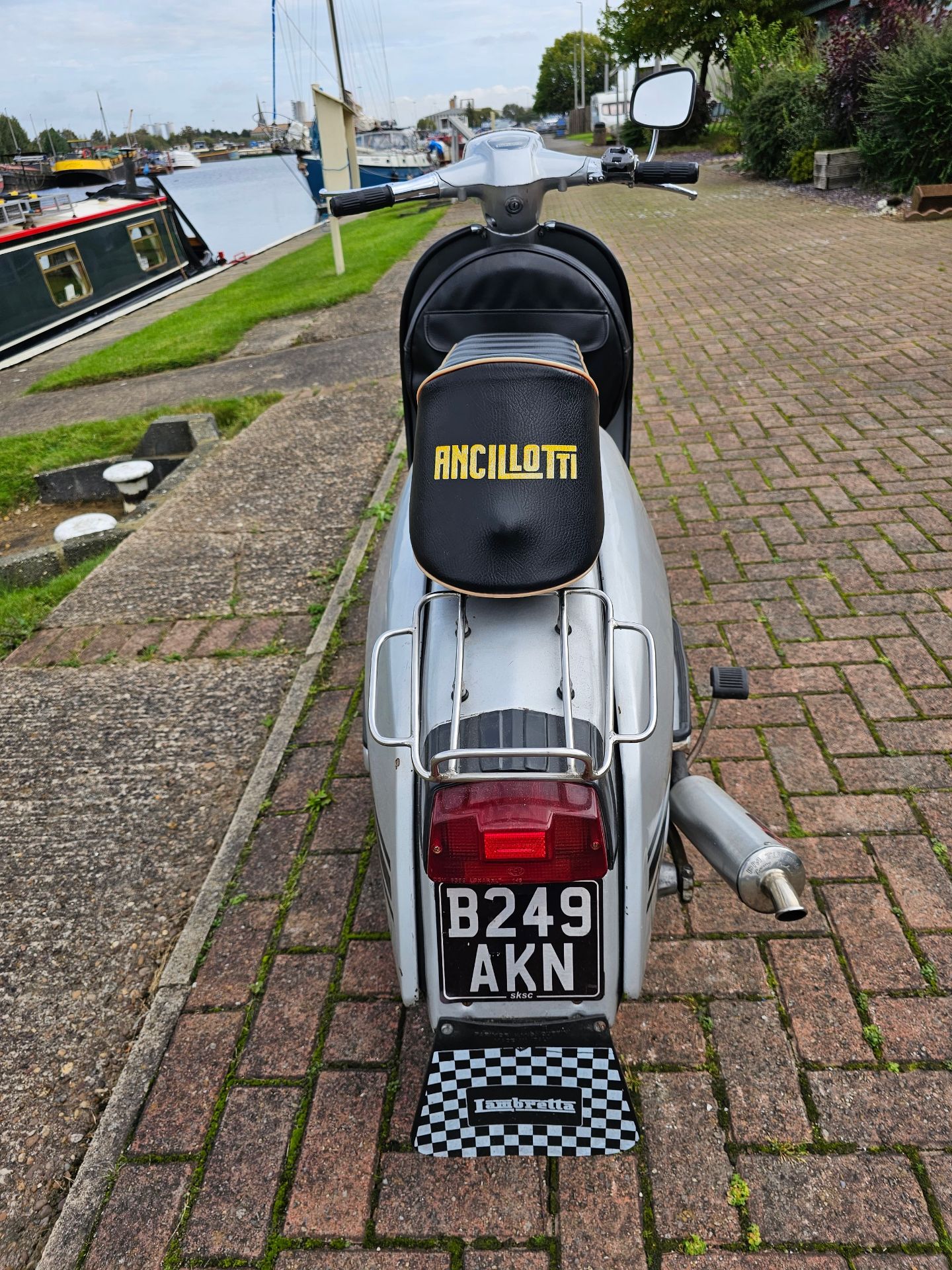 1985 Lambretta/Vijay GP200, 198cc. Registration number B249 AKN. Frame number 22/4 22 339582. Engine - Bild 4 aus 16