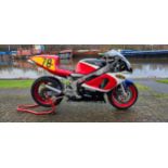 1986 Suzuki RG 500, 498cc. Registration number C898 BOT. Frame number HM31A-104433. Engine number