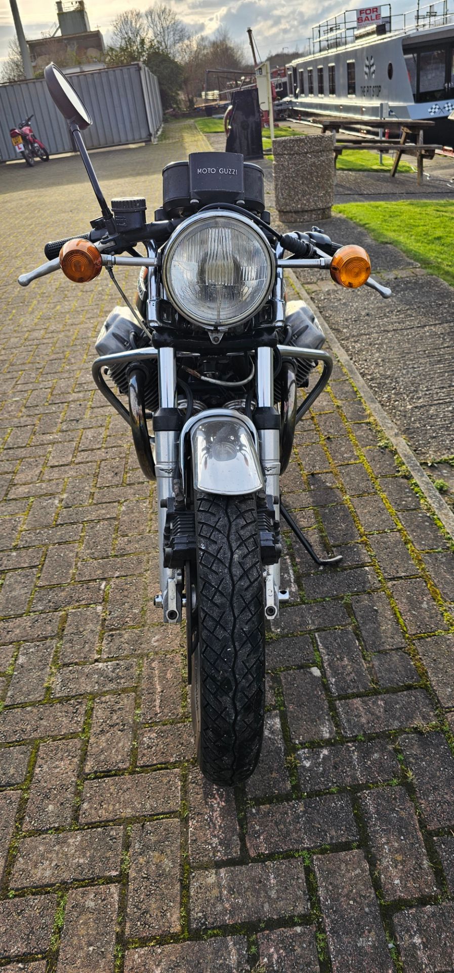 1975 Moto Guzzi 750S. Registration number KHD 121N. Frame number VK111600. Engine number 34492. Sold - Image 3 of 15