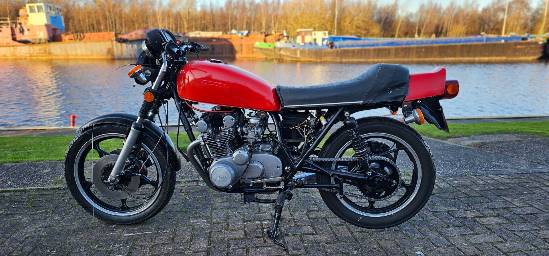 1979 Suzuki GS 550, 548cc. Registration number CWF 633T. Frame number not found. Engine number GS550 - Image 2 of 12