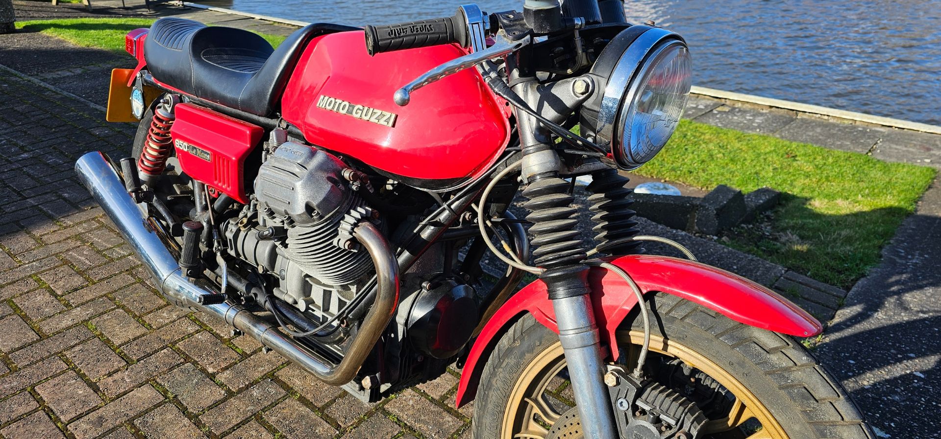 1977 Moto Guzzi Le Mans, Mark 1, replica, 844cc. Registration number RAK 915R. Frame number - Image 16 of 16