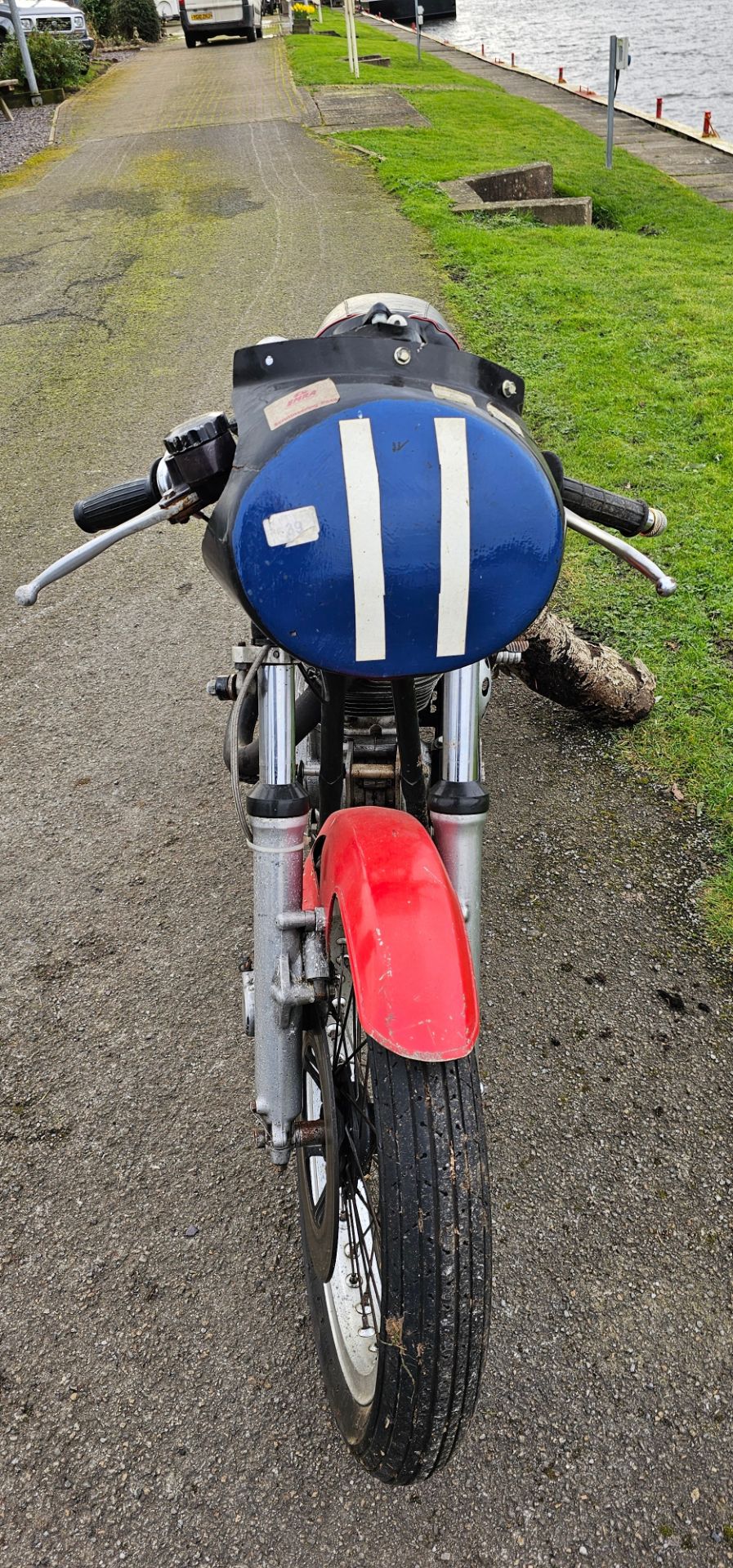 c.1953 BSA 350cc race bike. Registration number not registered. Frame number not found. Engine - Image 3 of 14