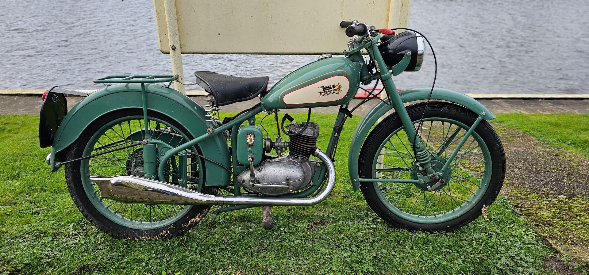 C.1953 BSA Bantam D1, 125cc. Registration number not registered. Frame number not found. Engine