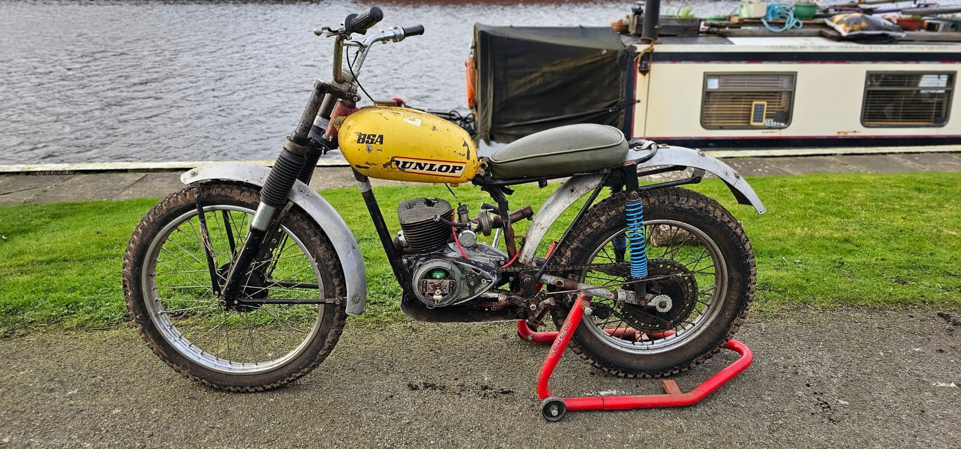 c.1957/65 BSA Bantam trials 175cc project. Registration number not registered. Frame number CD3 - Bild 2 aus 11