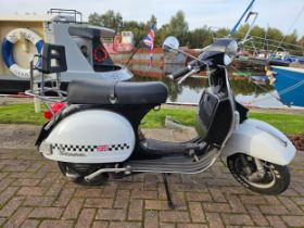 2003 Piaggio Vespa PX200 Serie Speciale Limited Edition 102/400, 198cc. Registration number P200