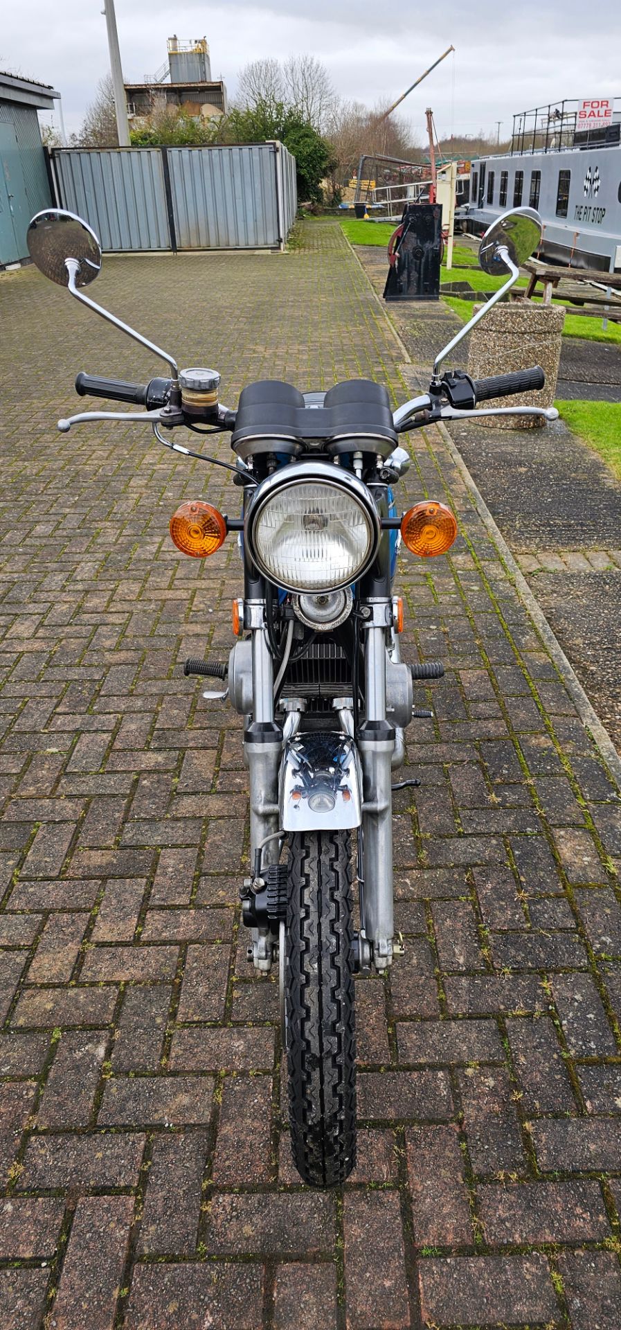 1975 Suzuki GT250, 247cc. Registration number HDT 39N. Frame number GT250-55593. Engine number - Image 3 of 14