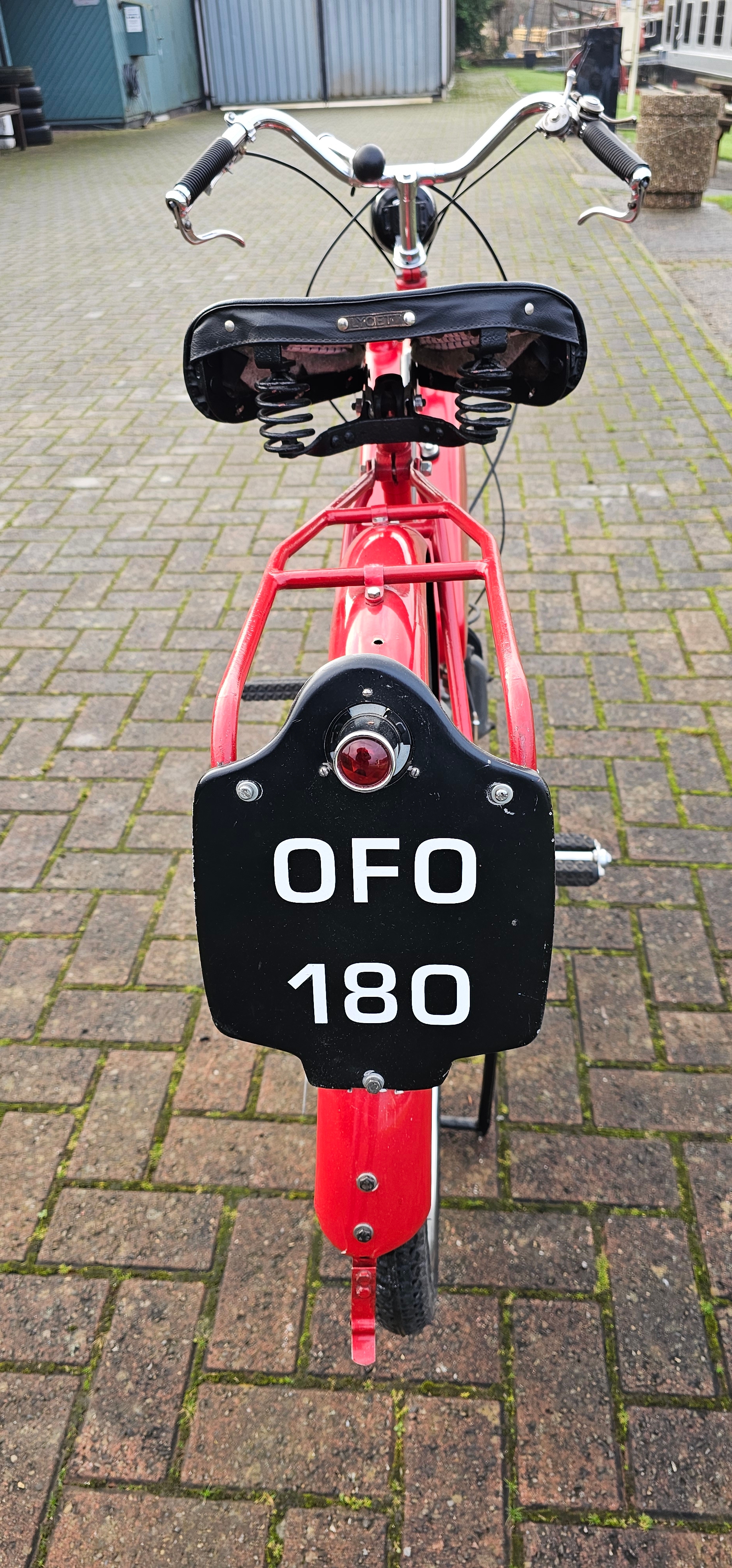 1940 Rudge Autocycle, 98cc. Registration number OFO 180 (non transferrable). Frame number 3031. - Image 8 of 13