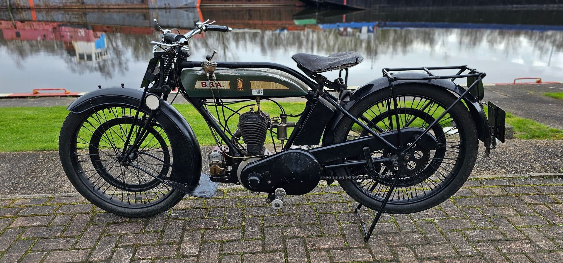 1925 BSA L25, 350cc. Registration number BF 8255 (non transferrable), Frame number F6743. Engine - Image 2 of 19